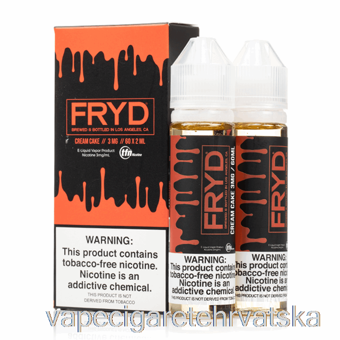 Vape Cigarete Kremasti Kolač - Fryd E-tekućina - 120 Ml 3 Mg